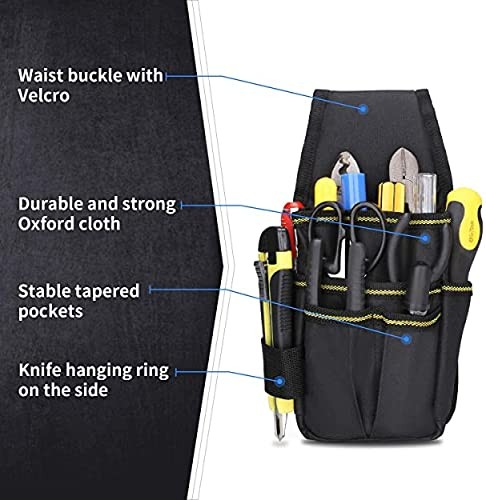 Hardware Tool Storage Belt Bag Pouch Multifunctional Electrician Tool Bag wit…