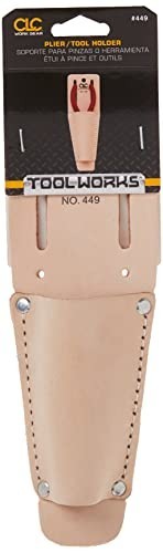 Heavy Duty Tool Holder Leather Fits Belts Up to 2 Inch Wide Pliers