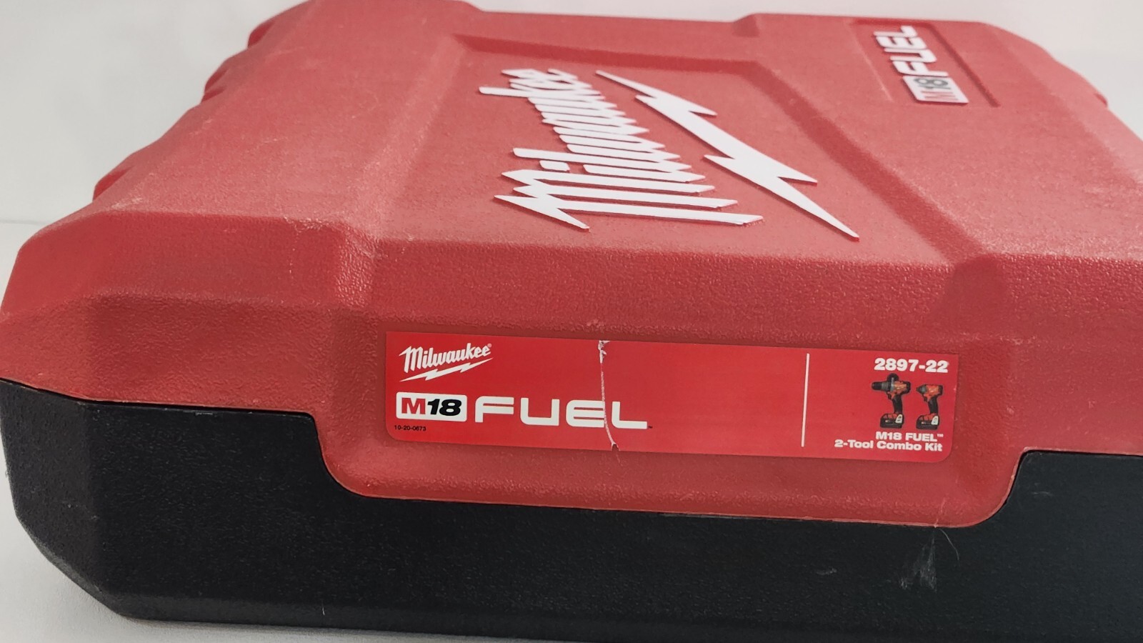 Milwaukee 2897-22 M18 Fuel 2 Drill Combo Kit Impact Heavy Duty CASE ONLY