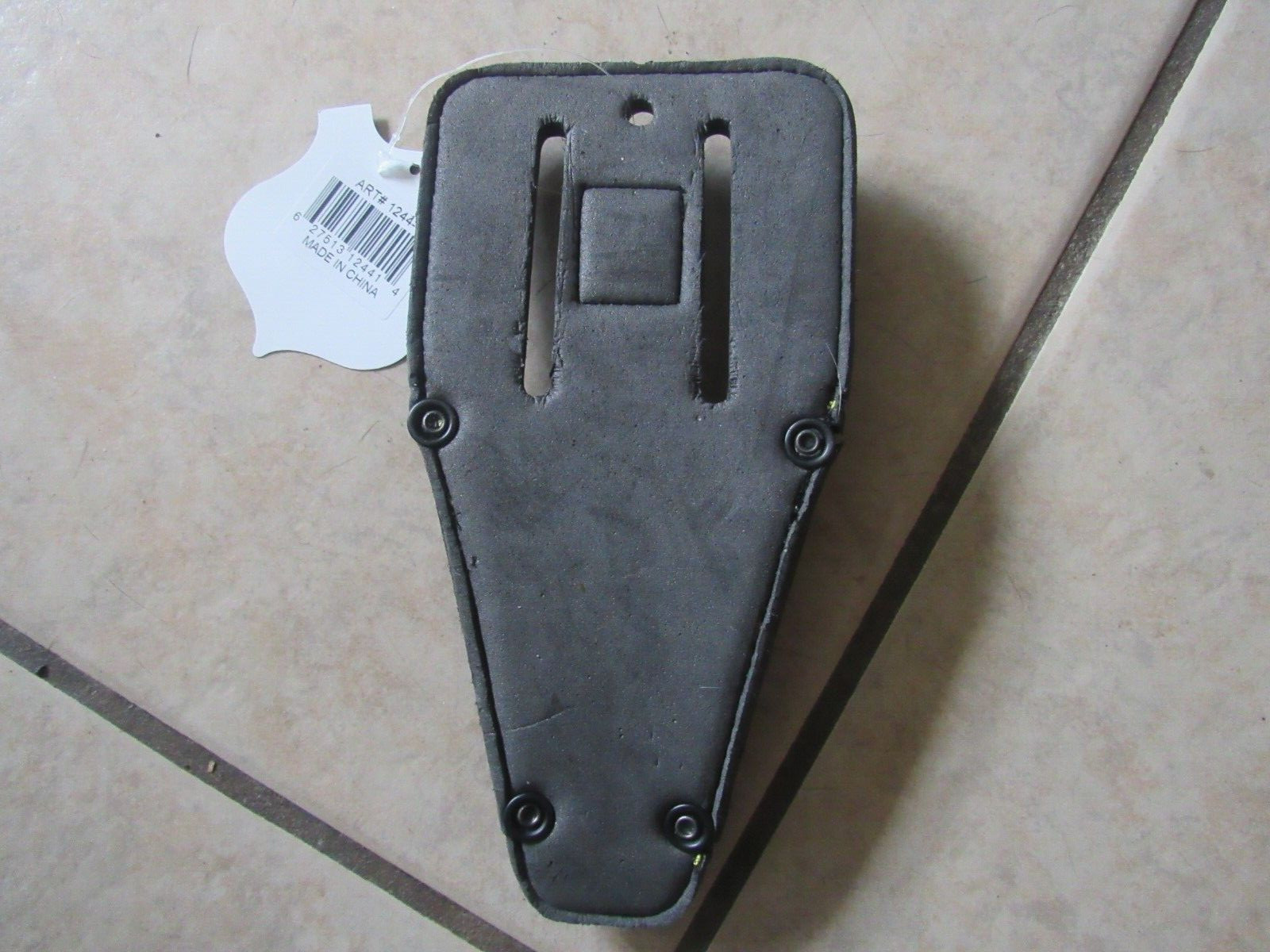 A & A Work Gear Pliers/Tools/Leather Holder Pouch – Belt Holster – Black (B 31)