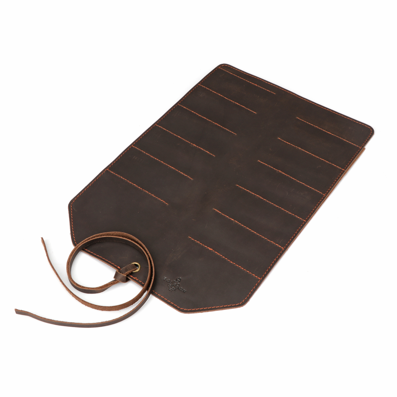 TOURBON Leather Carving Knives Tool Organizer Holster Rollup Knife Carrier Pouch