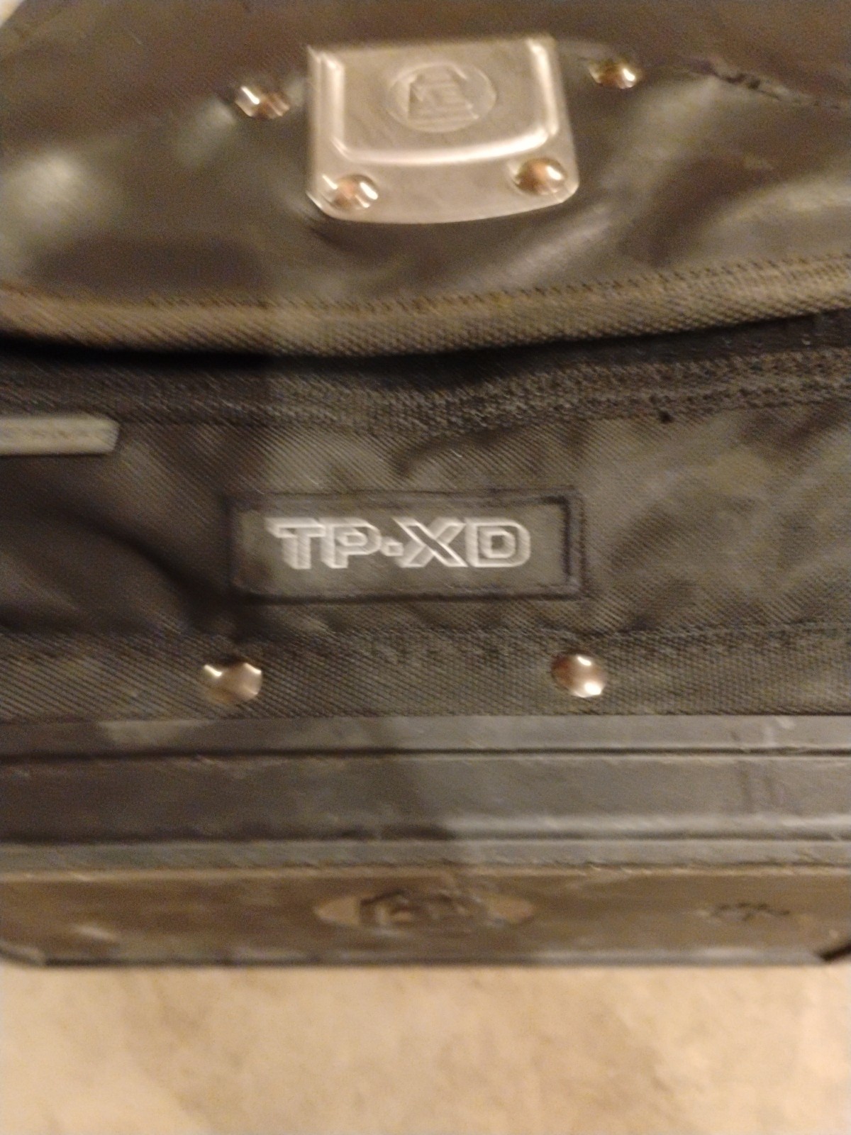 Veto Pro Pac TP-XD Blackout Tool Bag With V-swap Panels Tape Strap Excellent