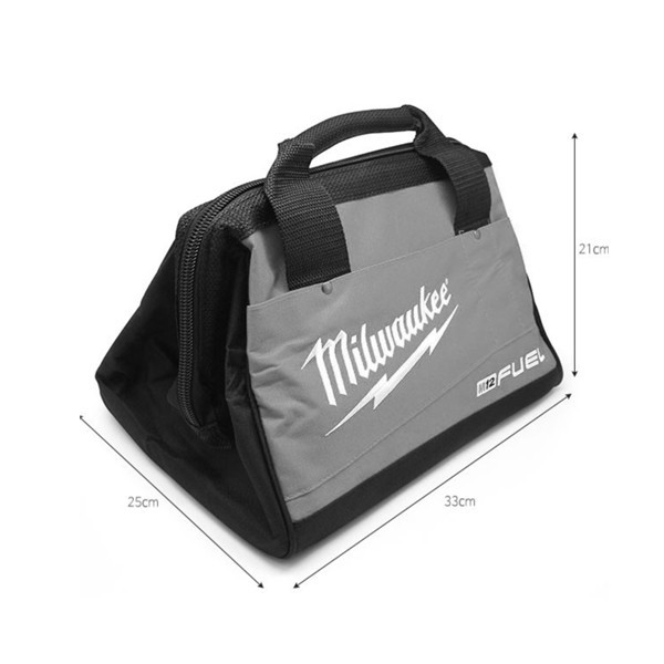 Milwaukee M12 FUEL Heavy Duty Tool Bag Contractor Carry Tote Bag