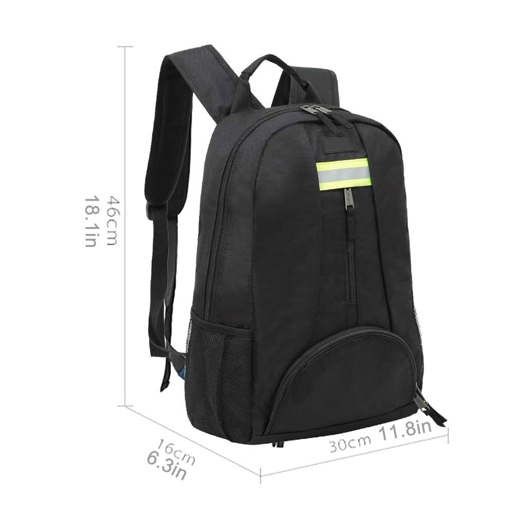 Heavy Duty Tool Backpack, 1680D Oxford Cloth, Electrician’s Bag With Durable …