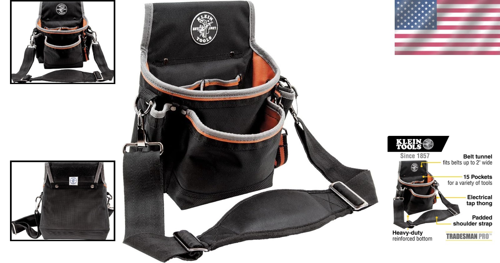 Tradesman Pro Tool Pouch with Shoulder Strap*