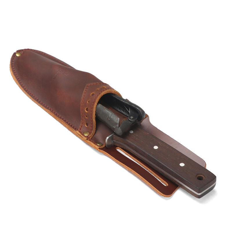 TOURBON Leather Garden Trowel Pruner Belt Holster Women/Men Utility Tools Sheath