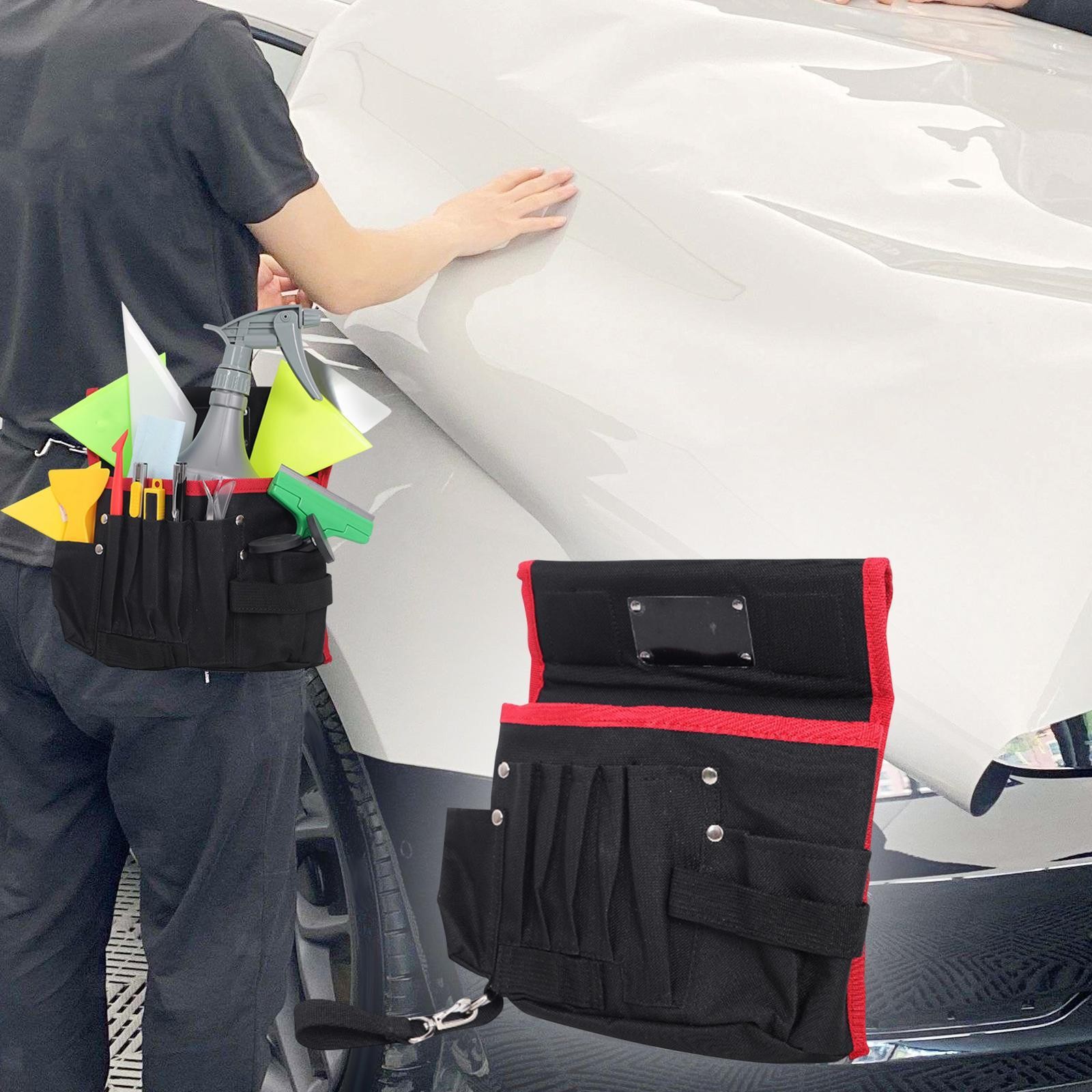 Car Film Tool Waist Bag Tool Box Heavy Duty 600D Oxford Cloth Car Repairing