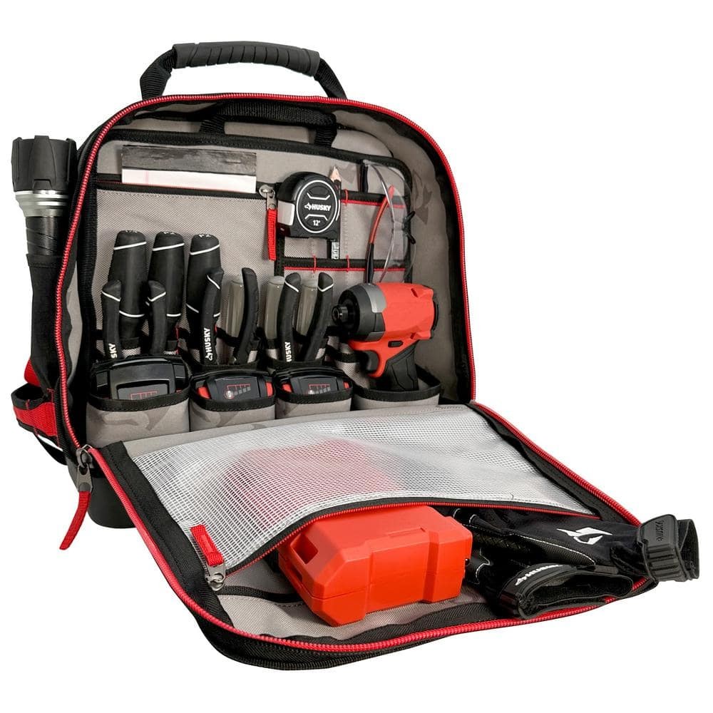 Husky Heavy-Duty 16 in. PRO Technician Tool Bag