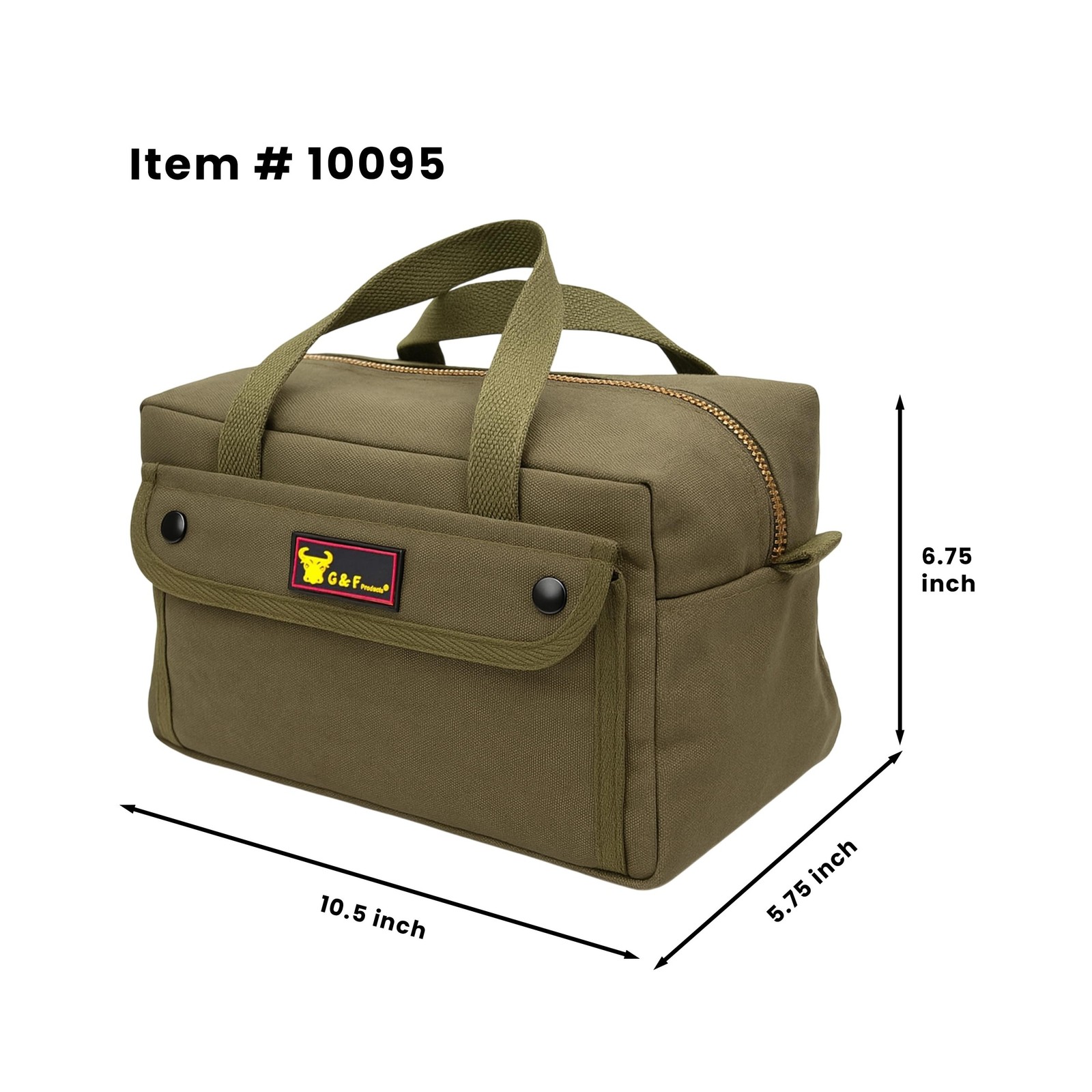 Waxed Canvas All Purpose Military Style Duffle Bag, Water-Resistant, Adjustab…