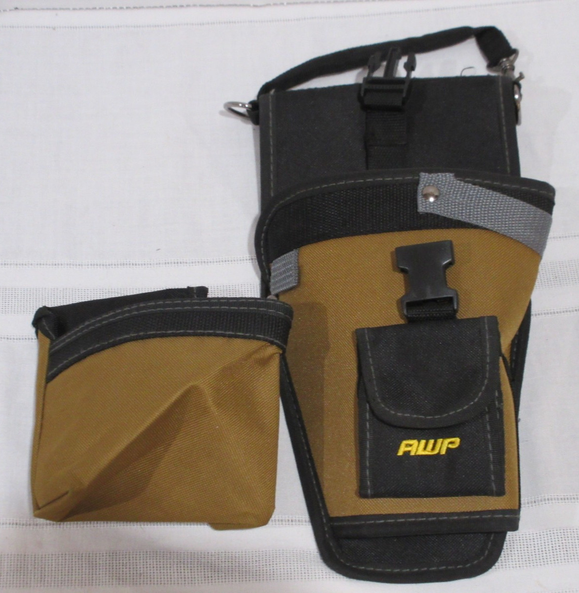 AWP Drill Holder Tool Belt Holster With Bonus Clip On Pouch