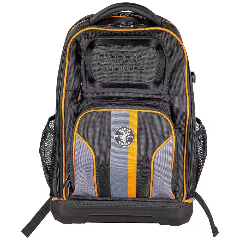 Tradesman Pro 20 in. XL Tech Tool Bag 28 Pockets Back Pack With Zipper Nylon