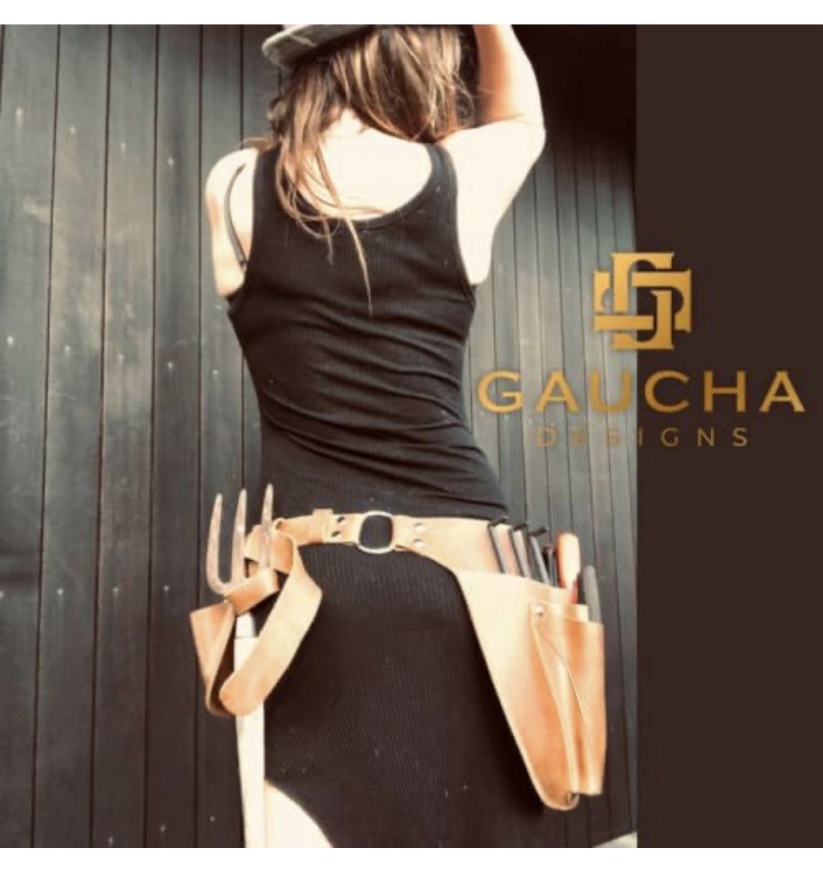 Gaucha Leather Garden Tool Belt – Womens tool belt, Utility Belt Ap