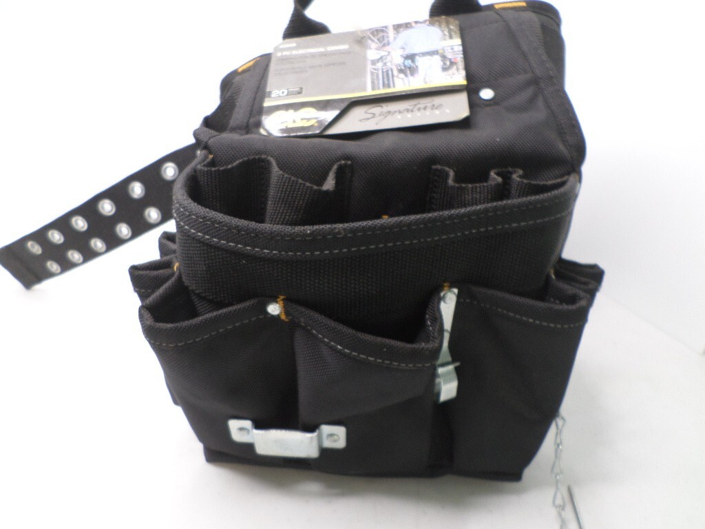 CLC Custom Leathercraft 5609 3 Piece Electrical Combo Tool Belt, 20 Pocket
