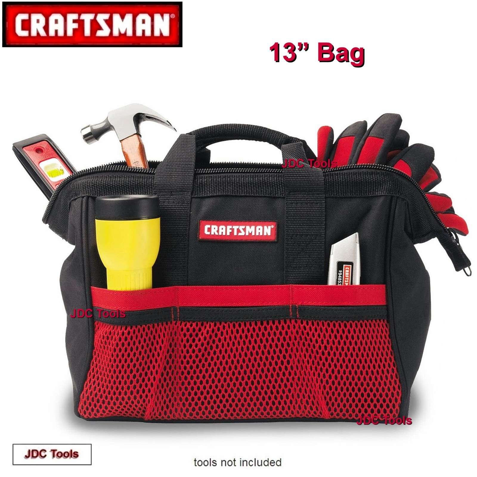 Craftsman Tool Bag Storage Carriers Tote – Your Choice 13″ 18″ or Both