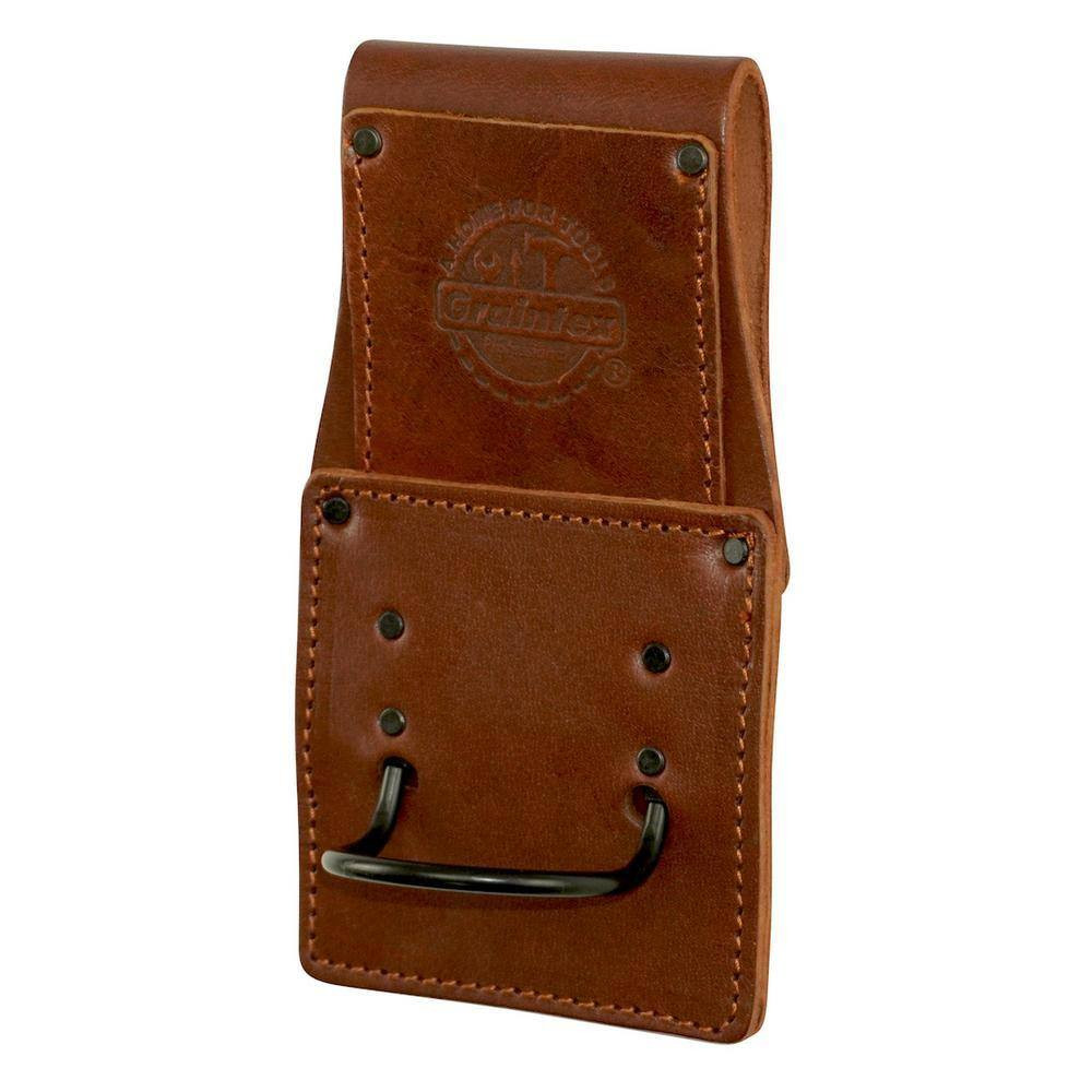 2 In. Ambassador Series Top Grain Brown Leather Hammer Holder