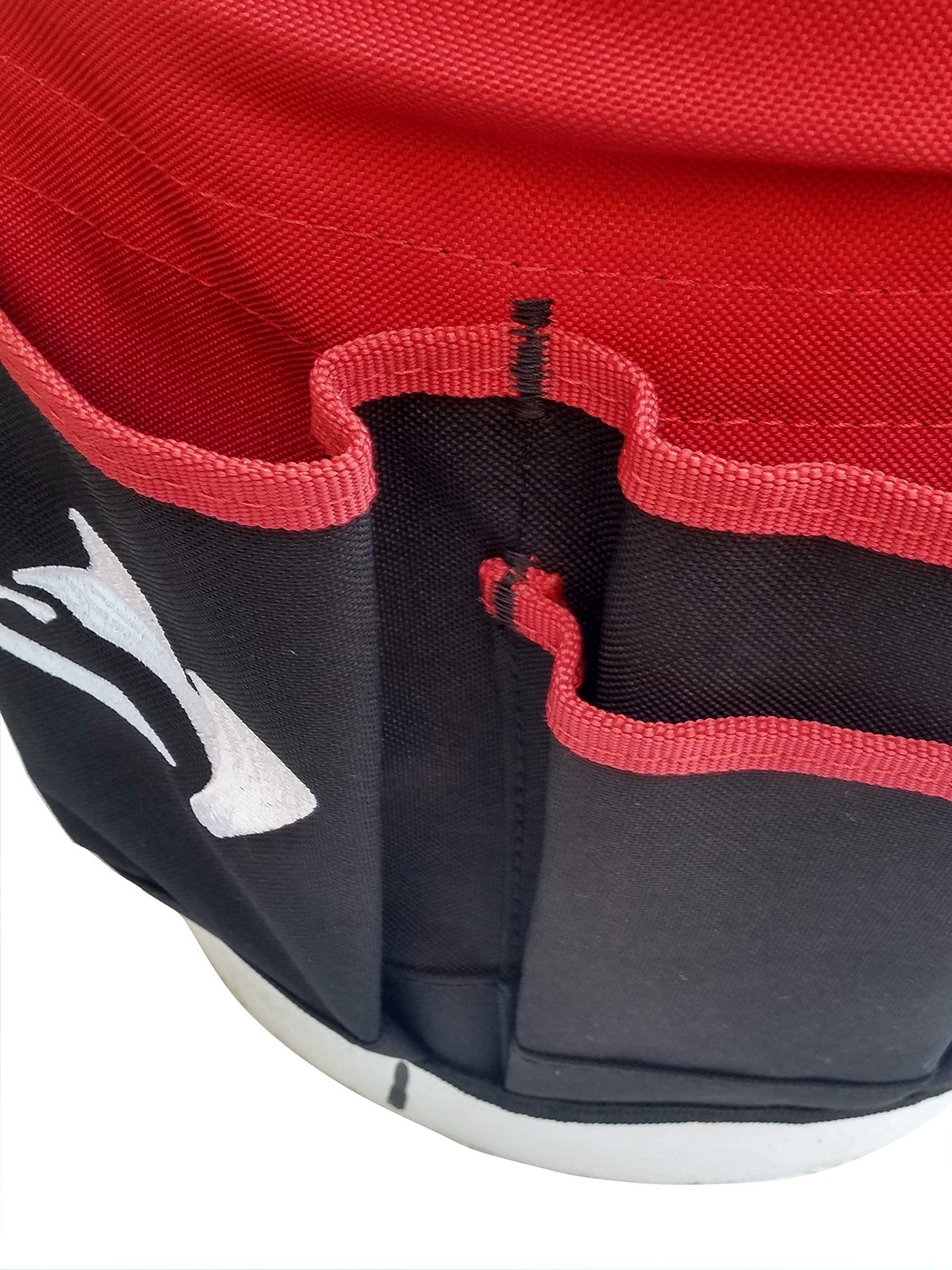 Husky Bucket Jockey Red and Black Tool Organizer Fits 5 Gallon Buckets 30 Poc…
