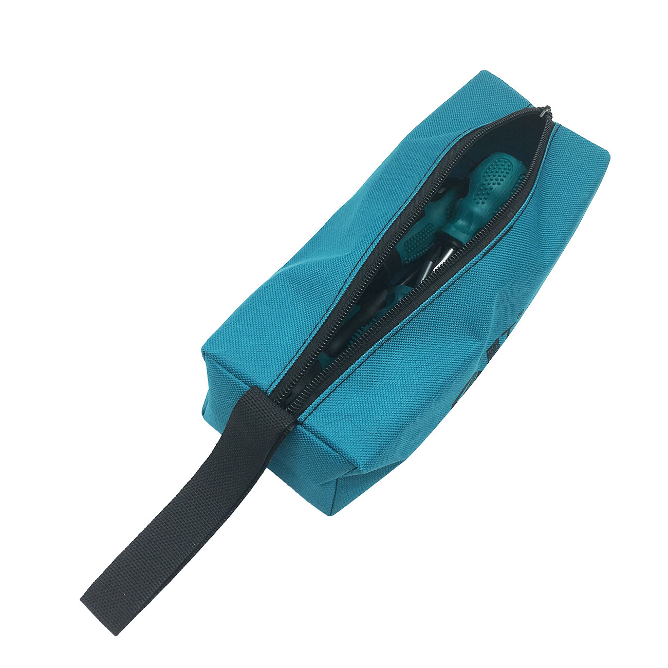 2pcs Canvas Tool Bags with Metal Zippers Multi Purpose Waterproof Smart Storage