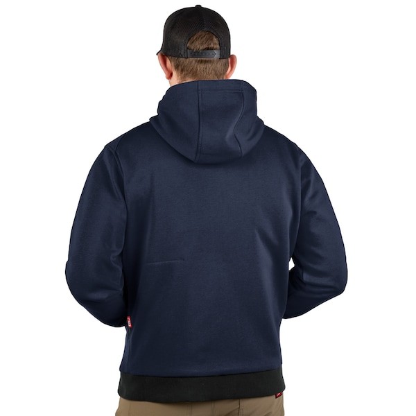 Milwaukee Tool M200u-20S Men’s Heated Hoodie, Up To 8 Hours Time, Zipper