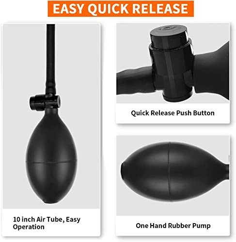 Inflatable Air Wedge Bags Pump Tool – 3 Pack Leveling Kit, 300 LB Capacity, Mult