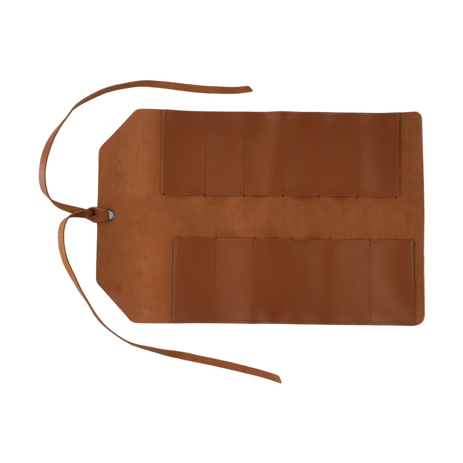 Classic Leather Tool Roll Bag for Compact and Organized Hardware Storage