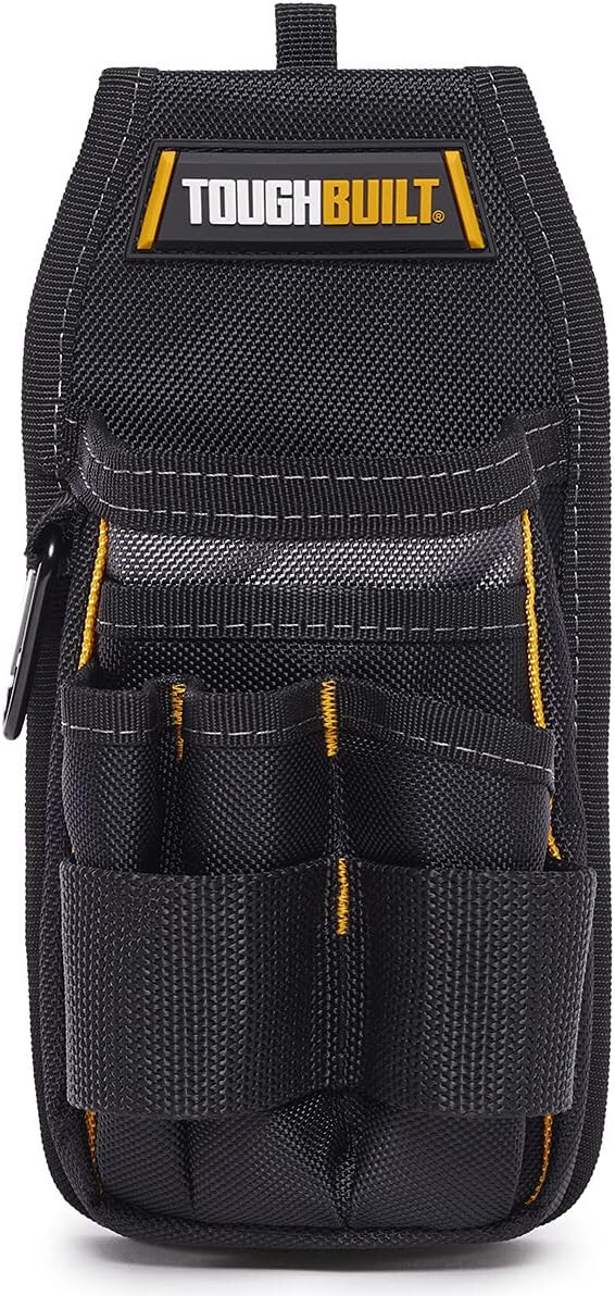 TOUGHBUILT TB-222 Organizer Pouch 7-Pocket Pocket Flap Tool Bag Utility Belt