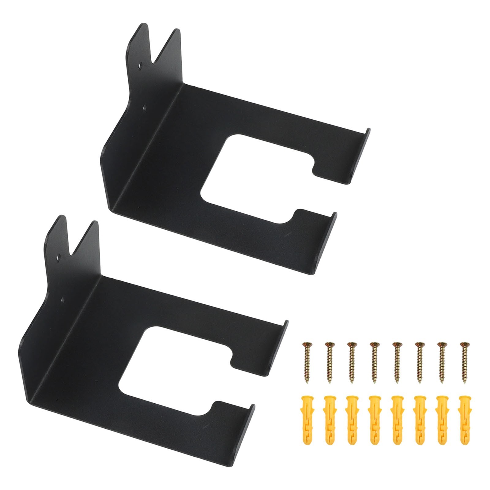 Heavy Duty Wall Mounted Tool Organizer Rack for Garden Equipment and Sports