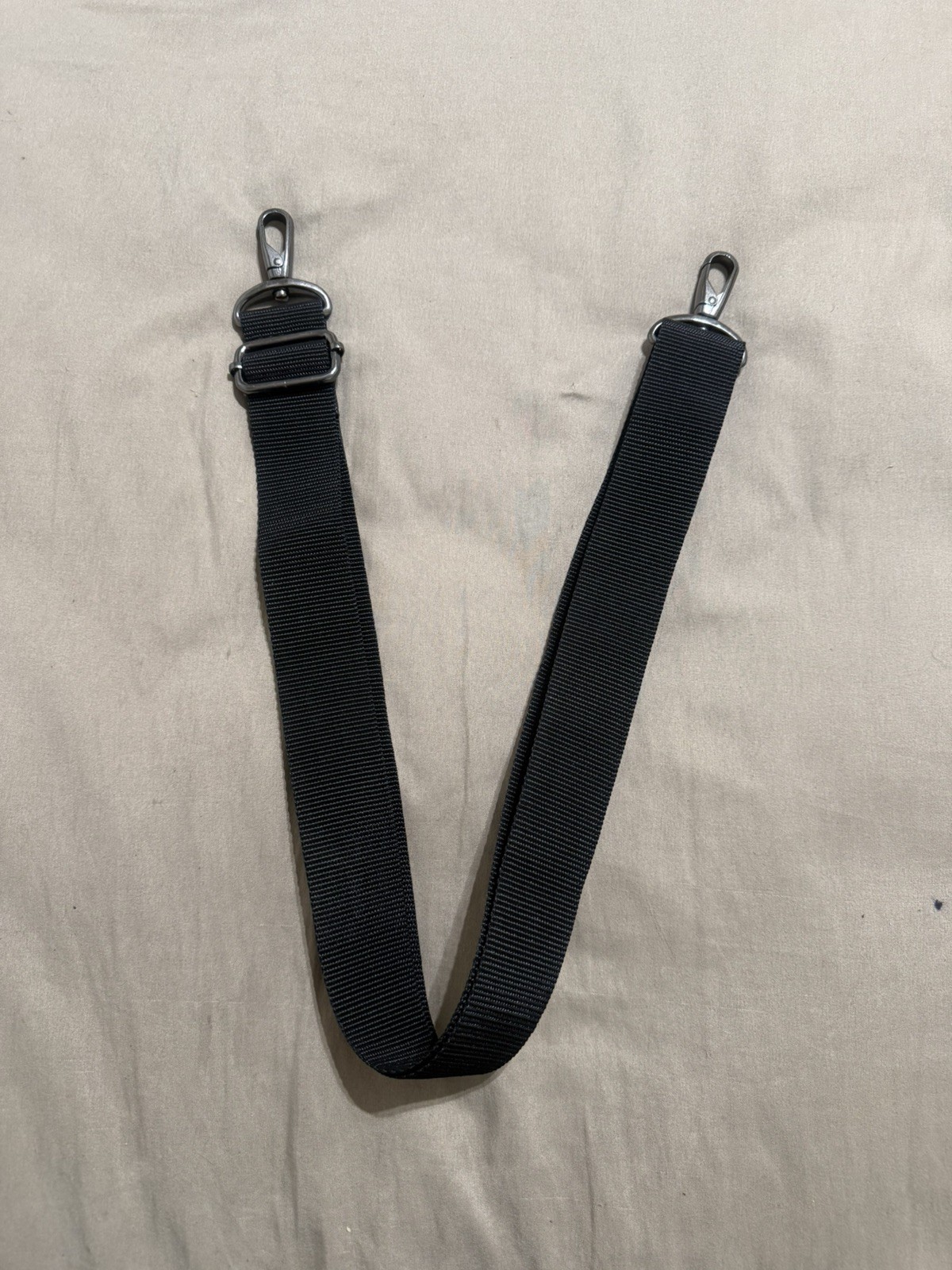 Husky Tool Bag Adjustable 1.5” Shoulder Strap 30”-56” Metal Clip Hardware