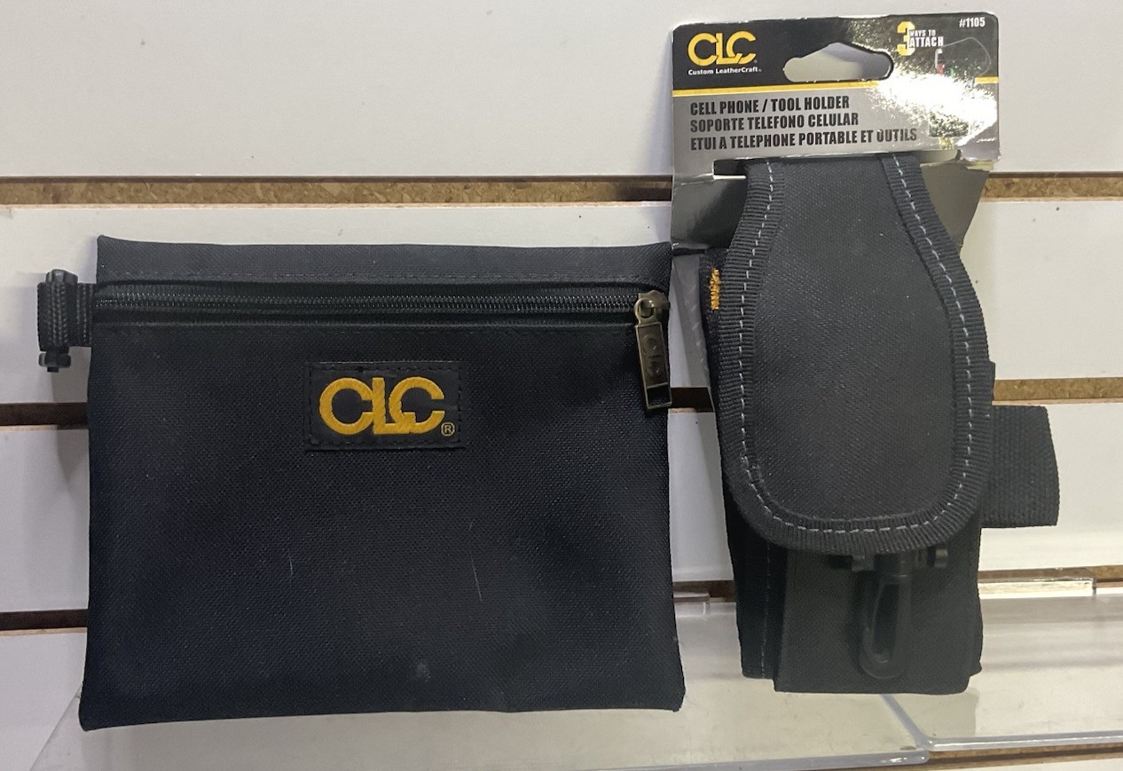 CLC Black Magazine/Knife/ Multi-Tool Case Holder Nylon Belt Clip Bag Lot