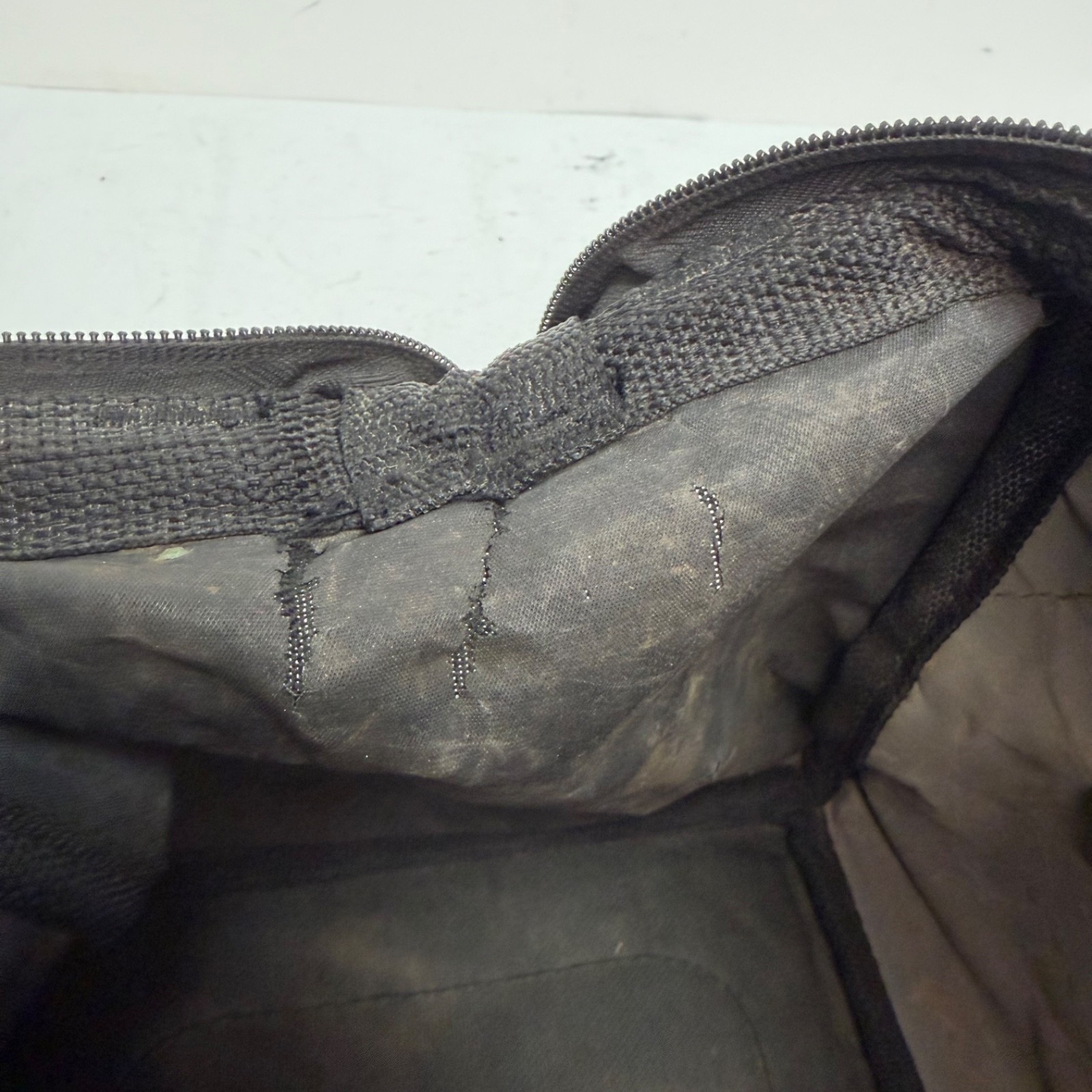 AWP 0552595 13″ Tool Bag Gray Black Yellow 3 Pocket Heavy Duty Storage