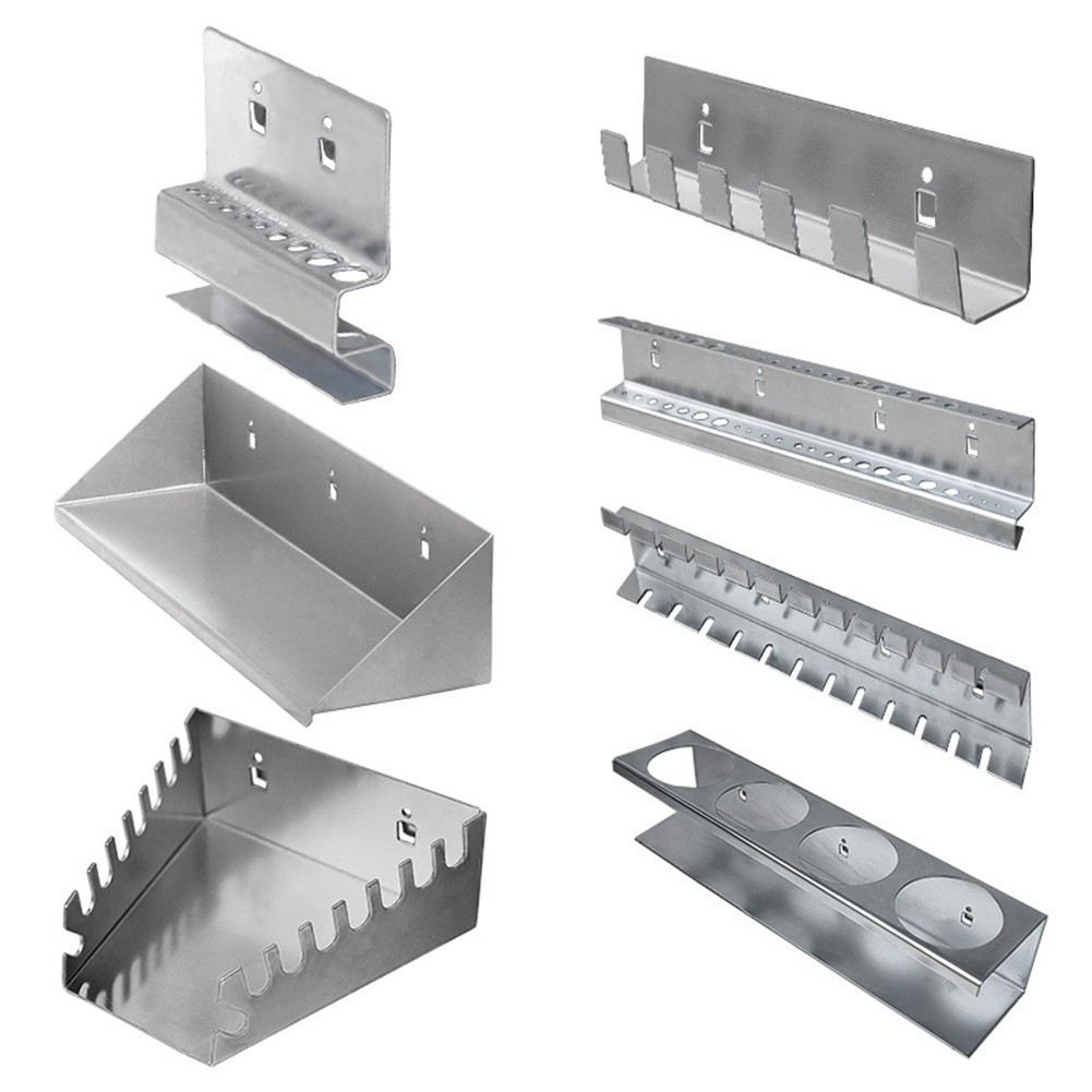 Storage Rack Tool Hanging Hardware Orifice Rack Screwdriver Wall-mounted