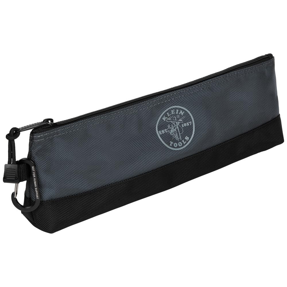 Stand-Up Zipper Tool Pouch 5-Pack with Carabiners, Water Resistant, Reinforced B