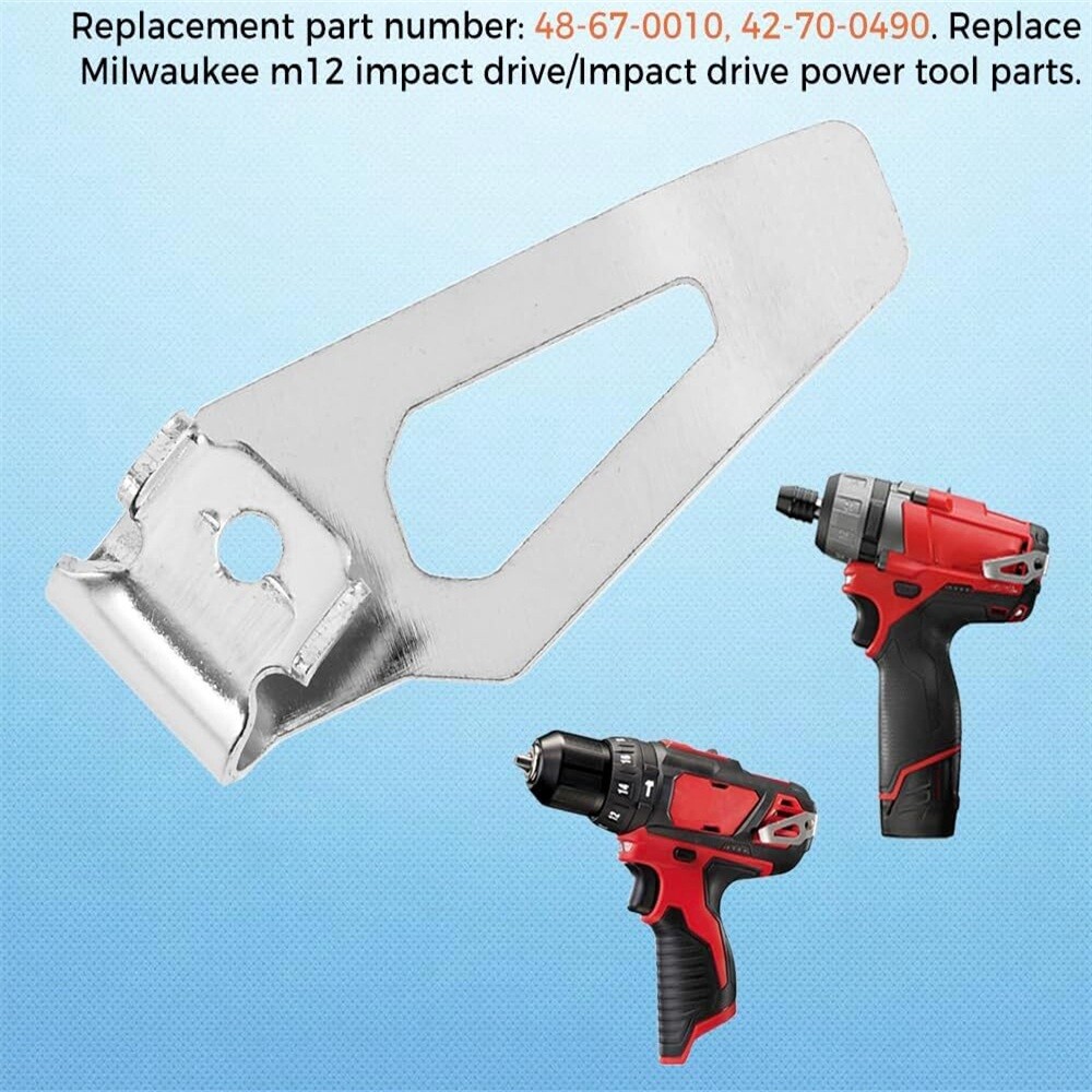 8 x 42-70-0490 Belt Clip Hooks Part For 2401-20 M12 1/4″ Square Impact Wrench