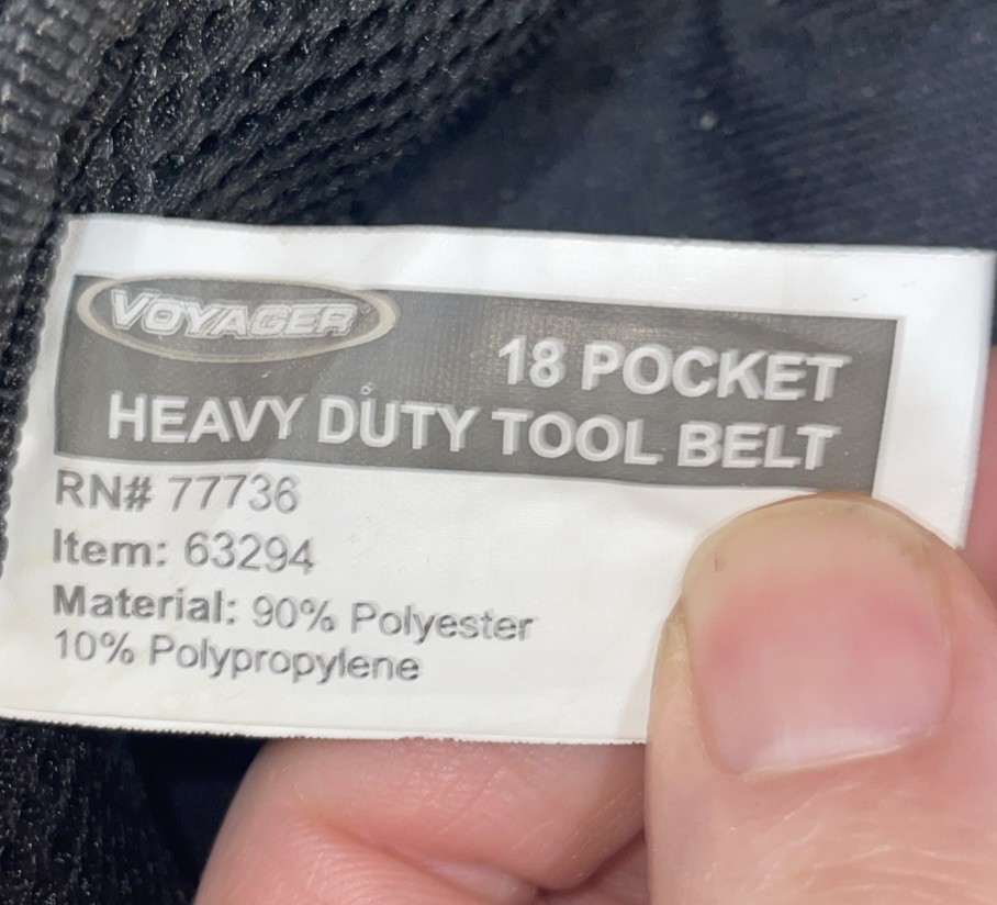 Voyager suspension belt with pockets Pre owned great Shape