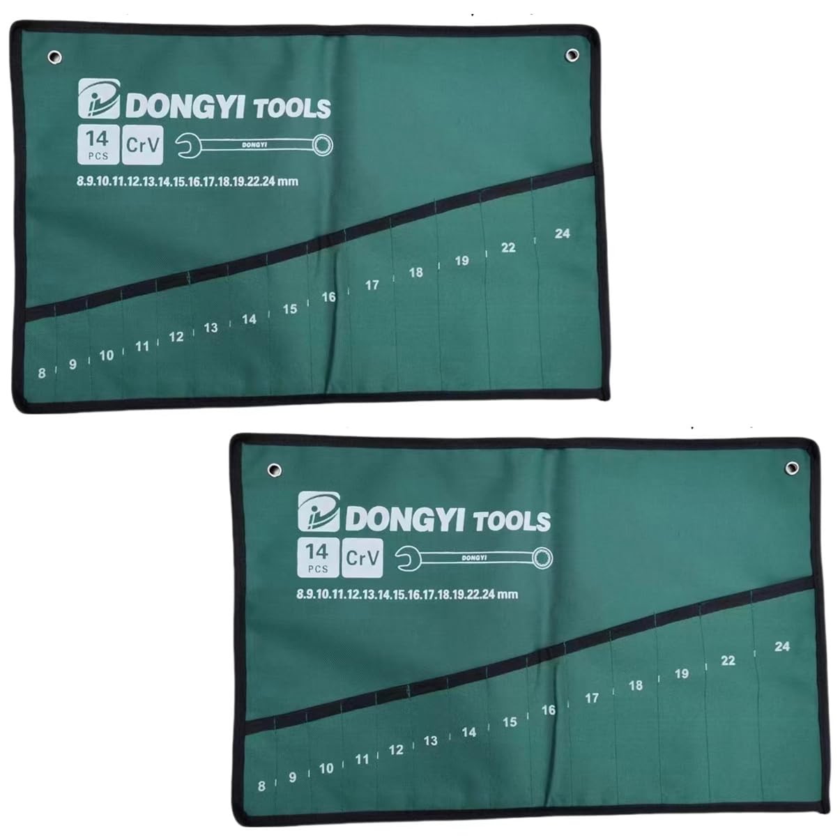 DraCra 2 Pack Wrench Roll Up 35 cm x 50 (13.77 inches x 19.68 inches)