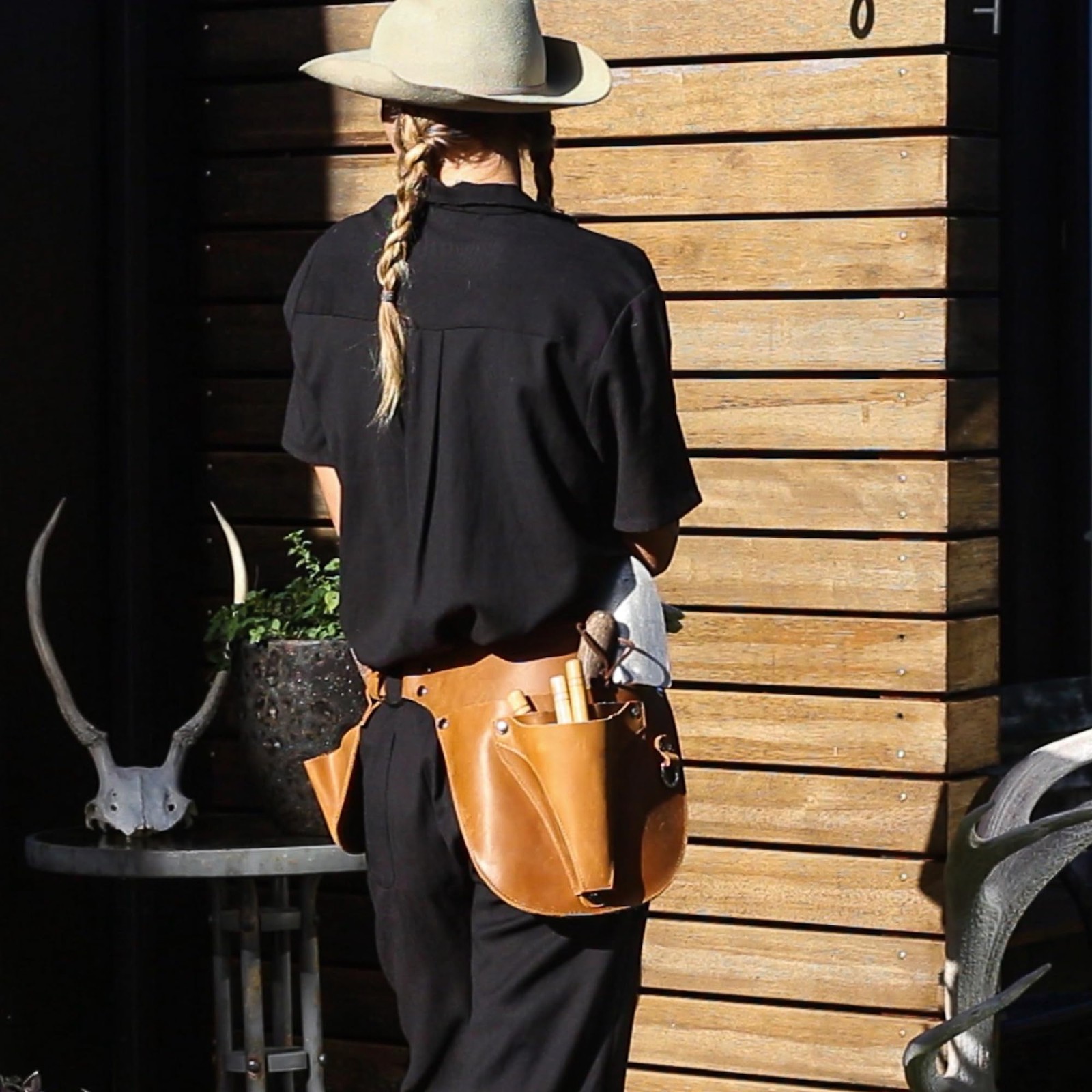 Leather Garden Tool Belt – Gardening gifts for women- Utility belt – Garden