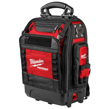 Milwaukee Tool 48-22-8303 Tool Backpack, Red, Polyester, 42 Pockets