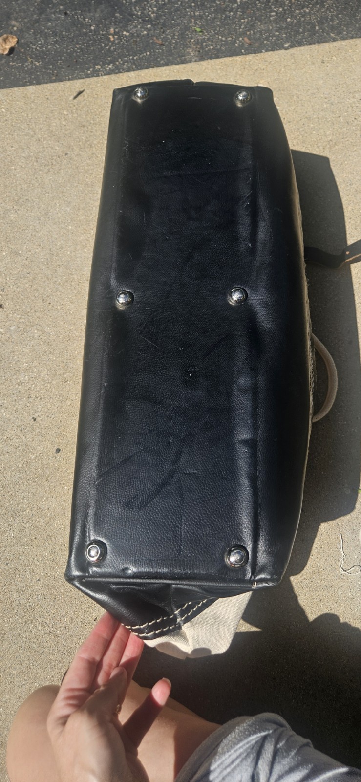 Vtg, Set/2 Huge Canvas LINEMAN UTILITY RIVETED TOOL BAGS, A TRUE FIND,Boat Totes