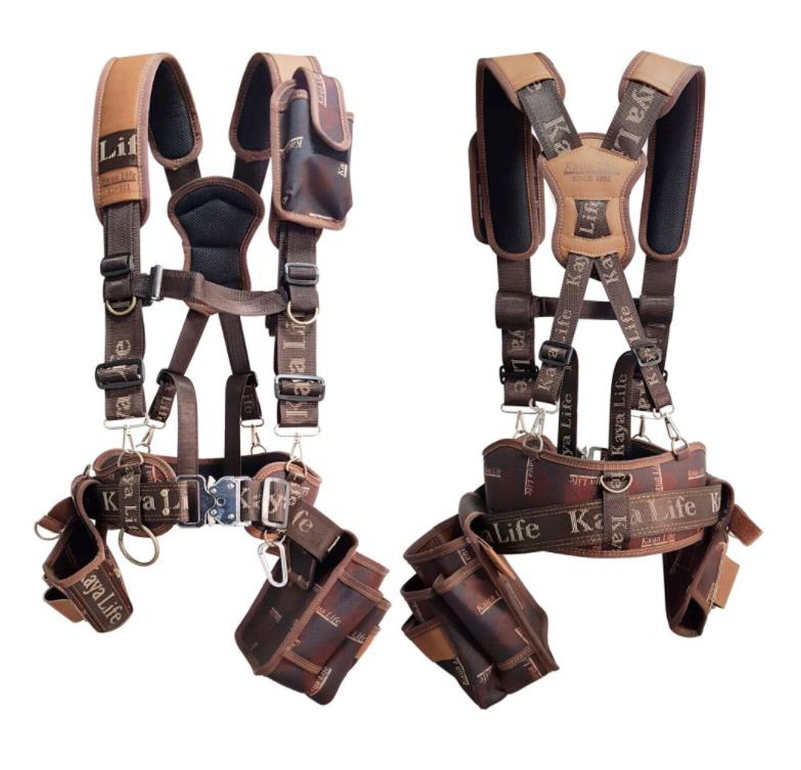 Work Tool Belt Suspenders Drill Tool Belt nail Pouch Holder set Kaya KL-600
