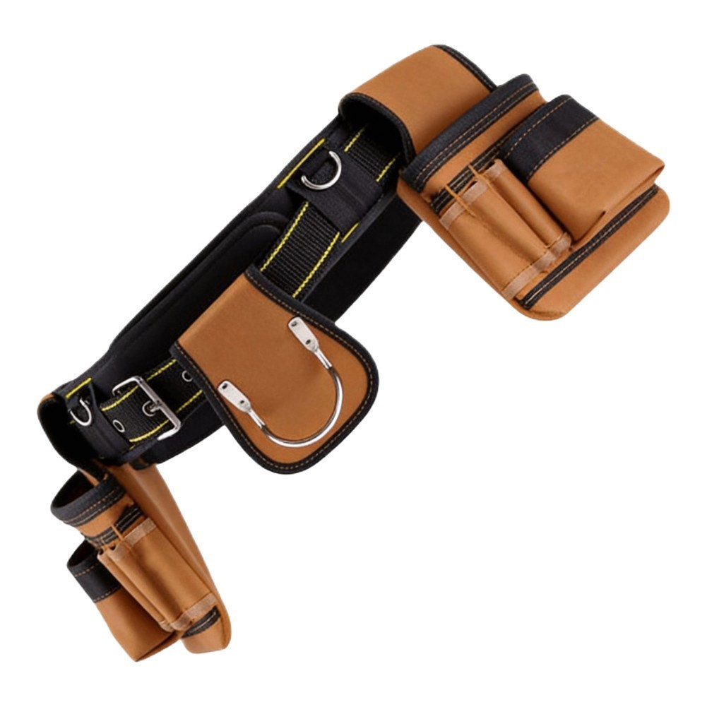 Oxford Tool Belt Carpenter Pouch Set Reinforced Stitching Extra-wide Belt Design