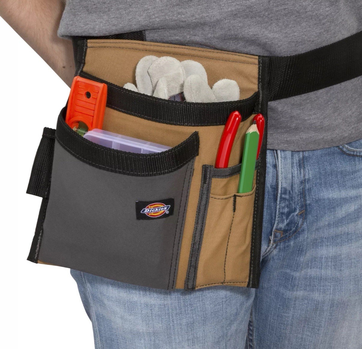 Dickies 57026 Work Apron Tool Belt Pouch 5-Pocket Single Side – New Without Tags