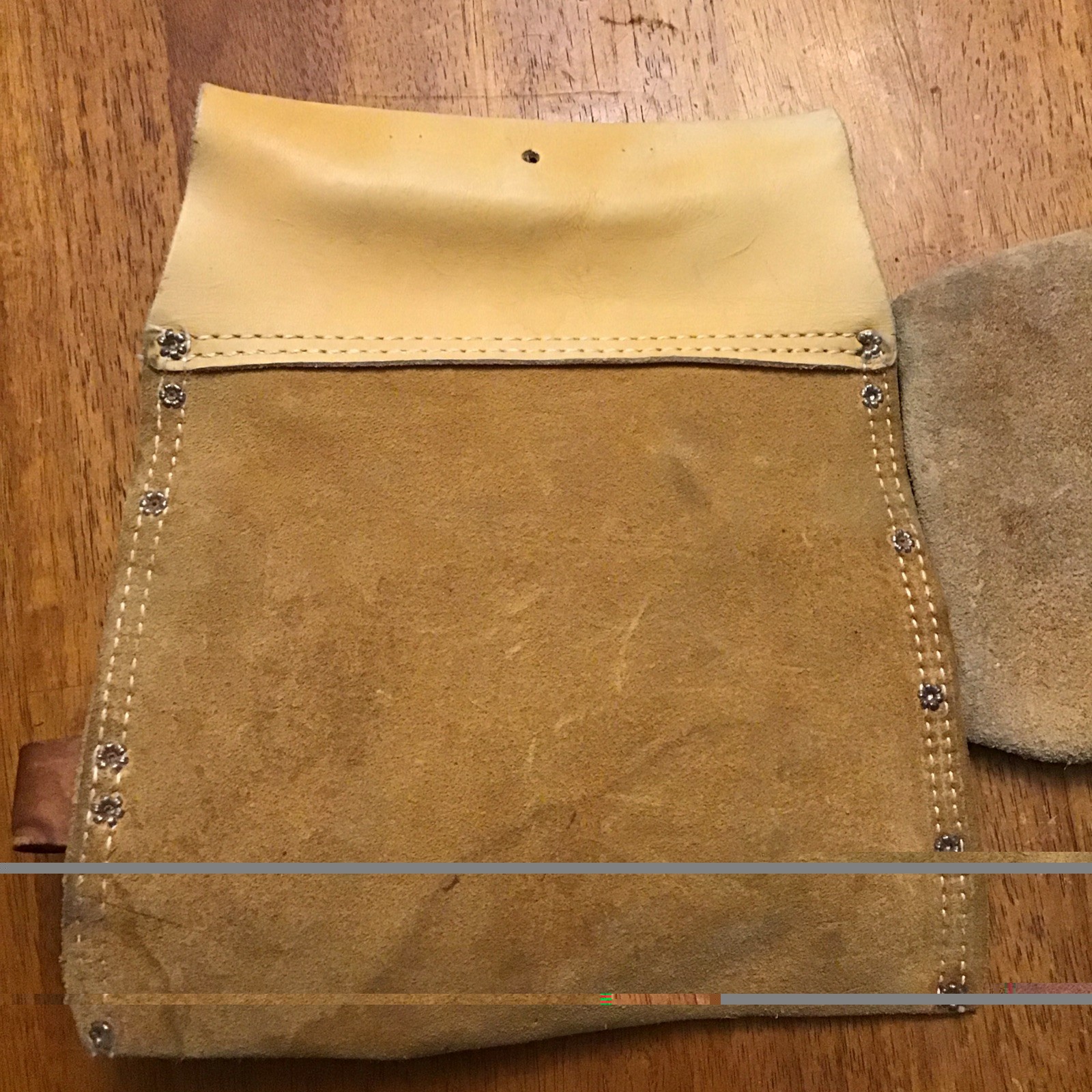 Lot Of 3 Leather Tool Belt Pouches Nicholas 423R Klein 5127