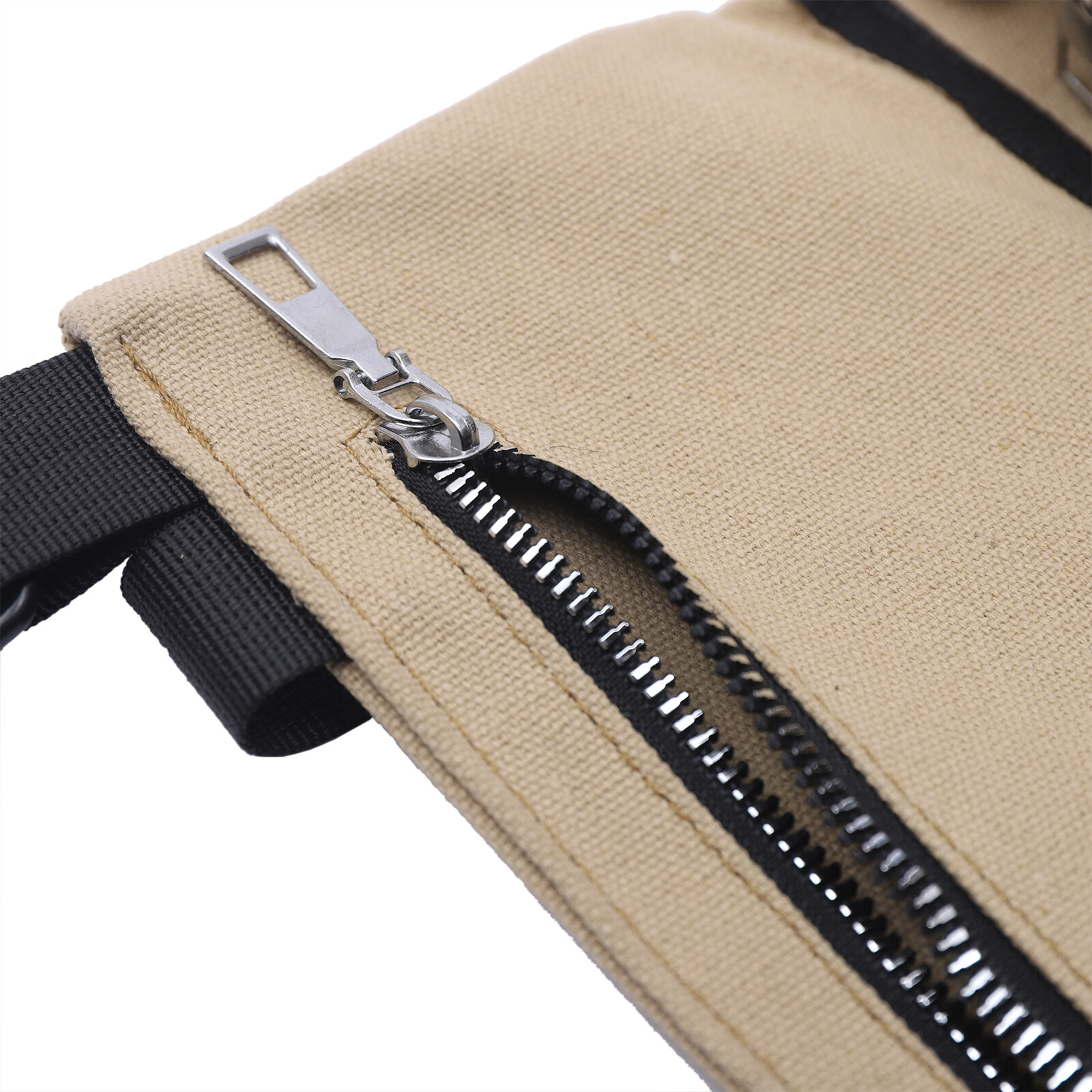 Folding Canvas Bag Roll Up Tool Pouch Roll Storage Case Waterproof Camping Gear