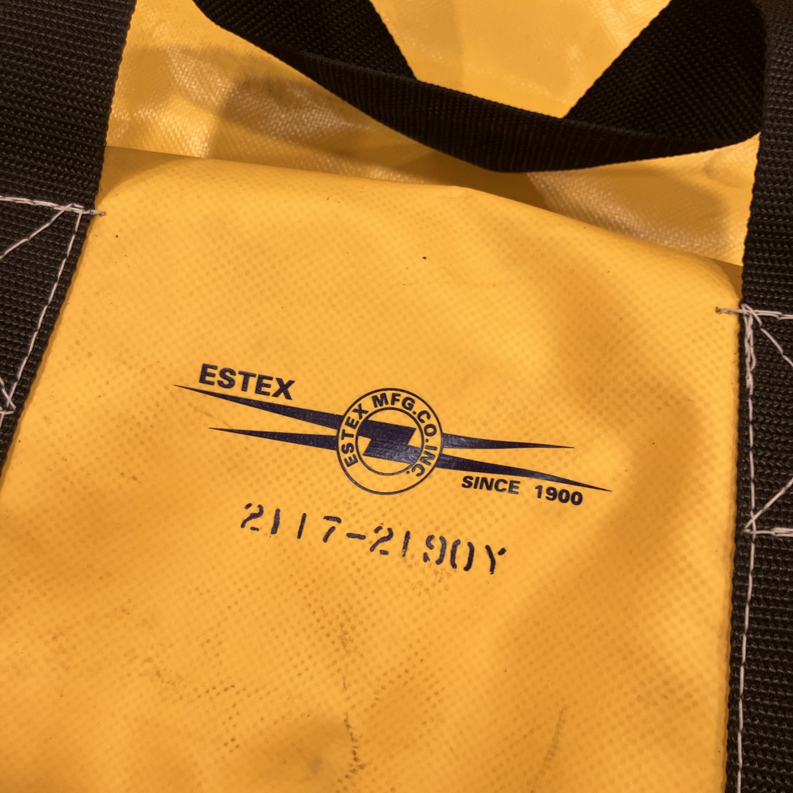Vintage ESTEX Electric Co tool bag 2117-2190y USA MADE