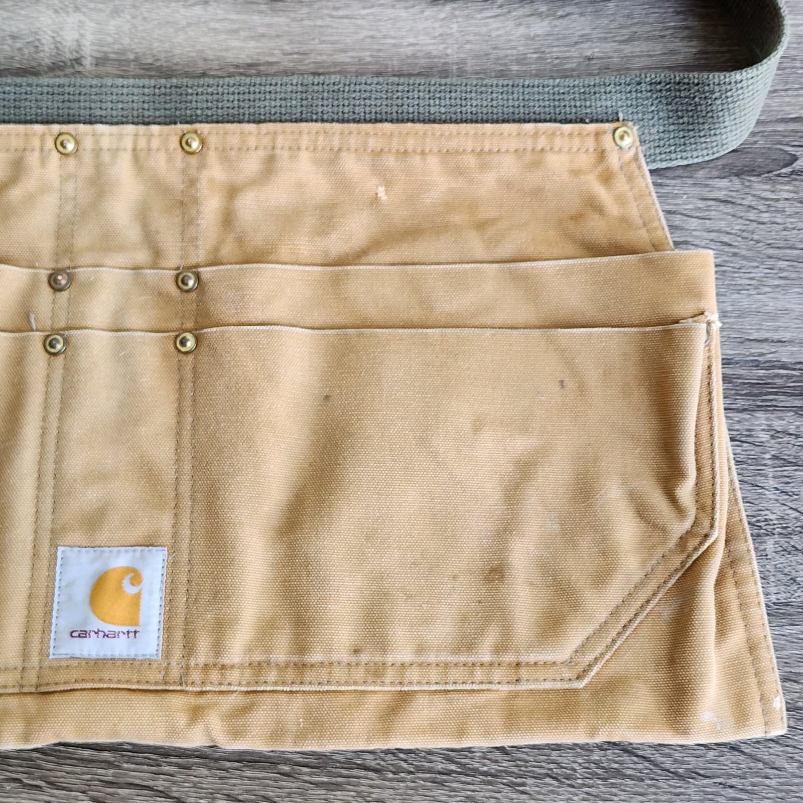 ​Carhartt Heavy Duty Canvas Utility Apron Shop Work Tool Belt Adjustable Strap