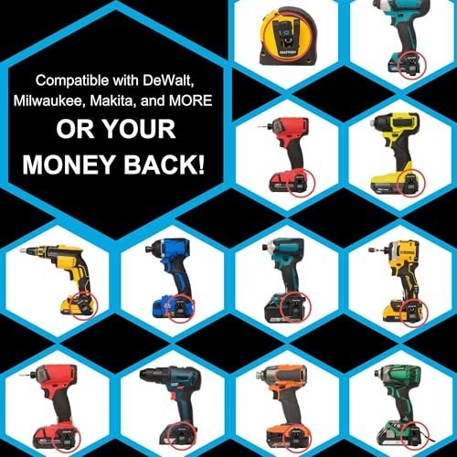 EZ-Draw Locking Tool Clip – Cordless Drill & Impact Driver Holster Alternative (