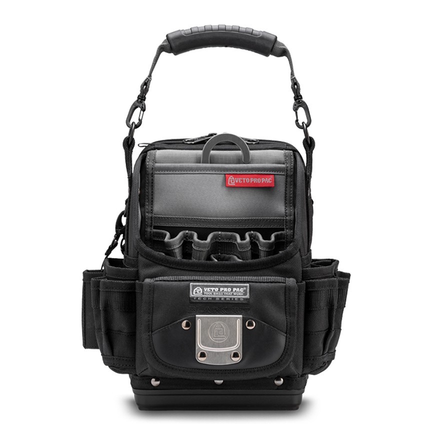 Veto Pro Pac SB-LD Blackout Tool & Meter Bag Hybrid Open Top V-SWAP
