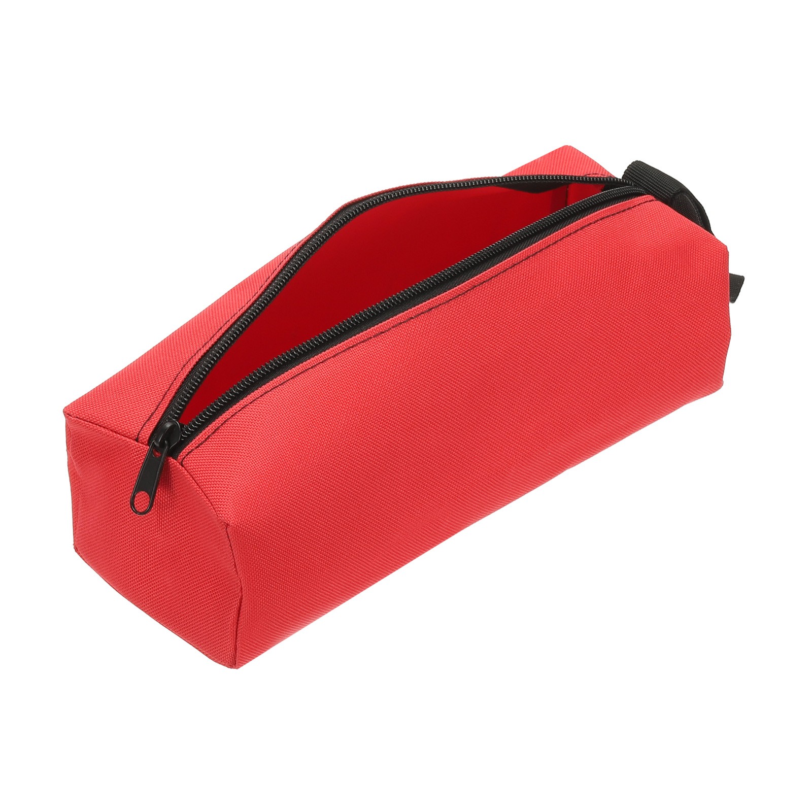 Zipper Utility Tool Bag 9.8×3.3×2.8 Inch Multi-purpose Tote Bag Red