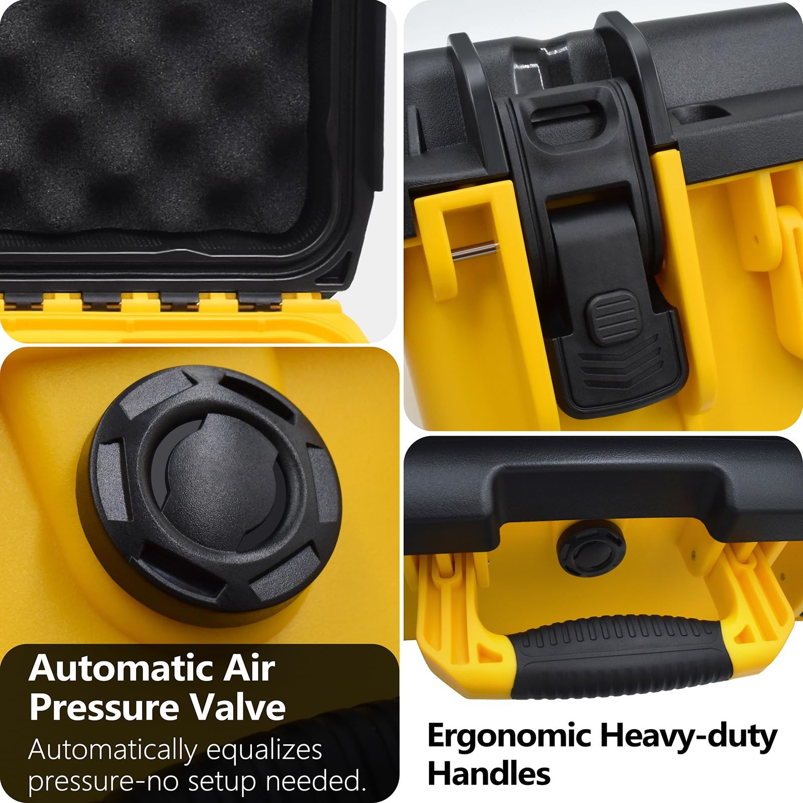 Storage Case for Dewalt Drill & Impact Driver, Hard with Custom Foam…