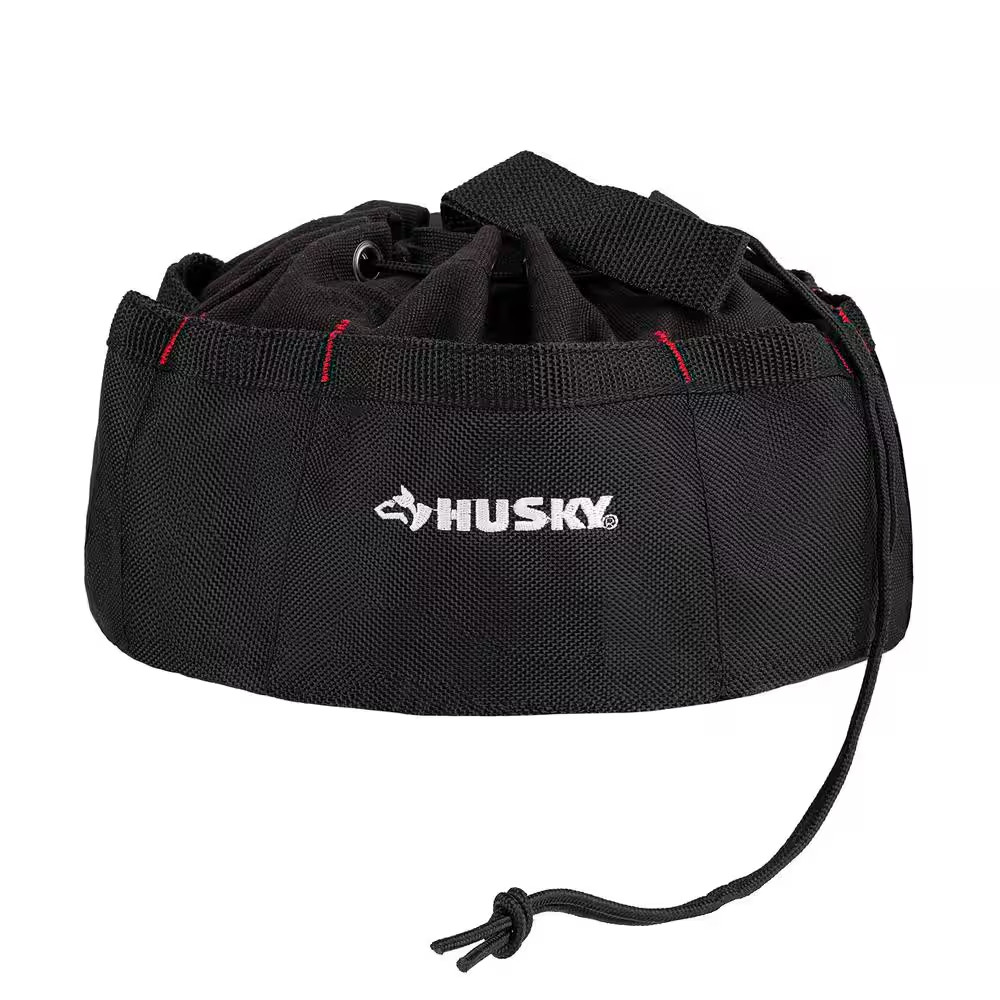 10 In Parachute Grab Bag Heavy Duty Small Parts19 Compartment Storage Tool Black