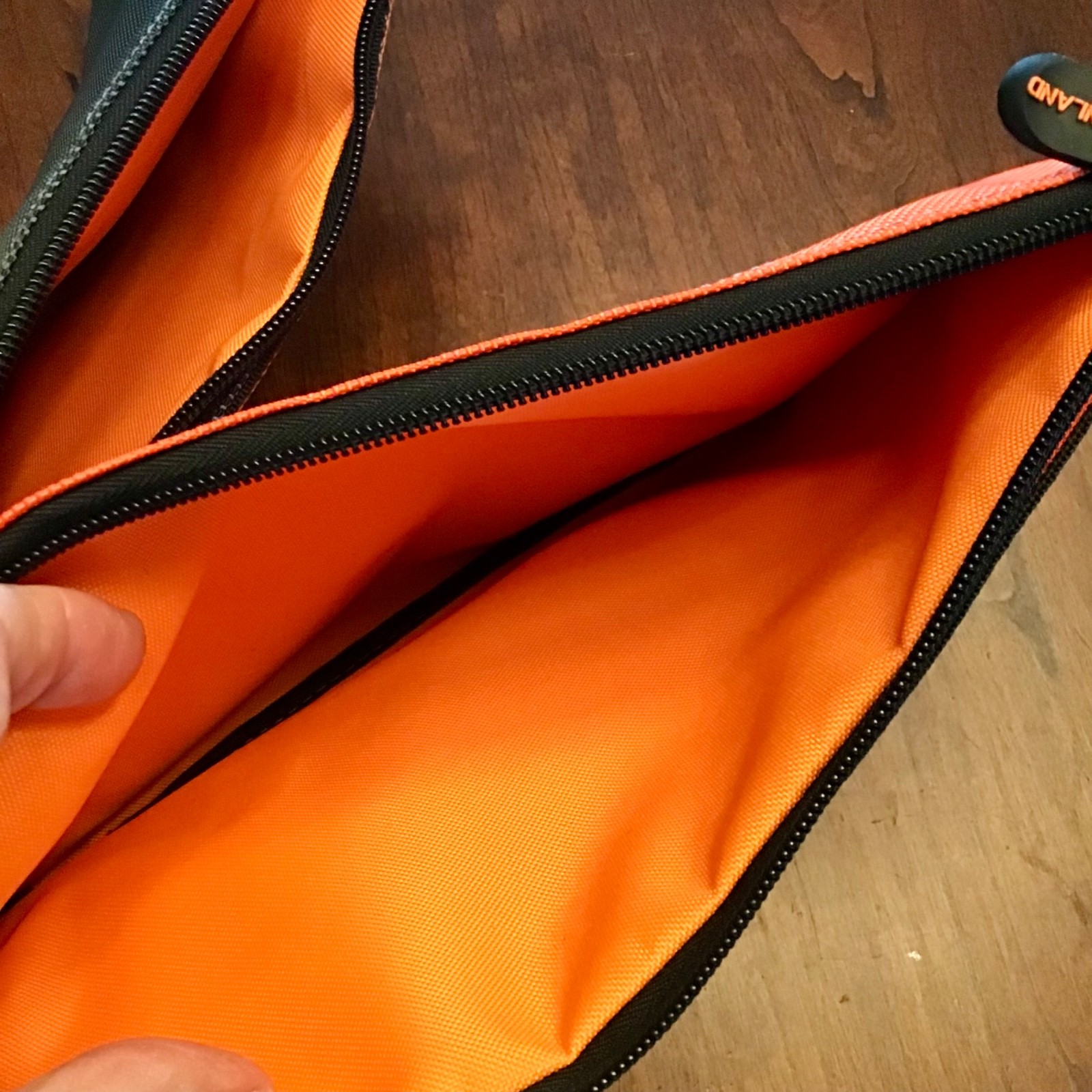 2 Welkinland Tool Zipper Pouches 12″W X 7″ Tall Waxed Canvas Heavy Duty